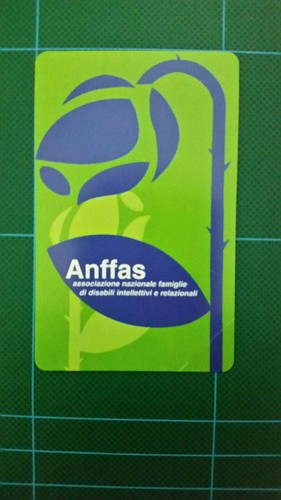 Scheda telefonica anffas - scheda,