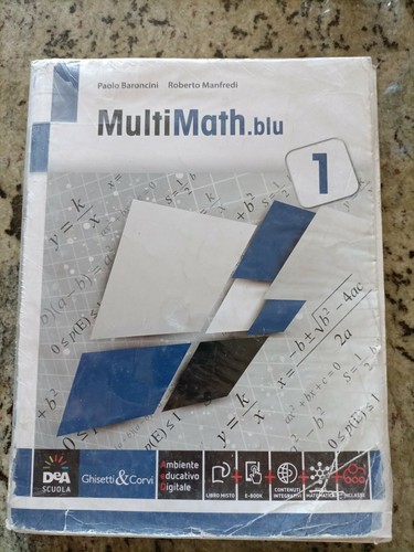 9788853805652 multimath blu - blu, 1