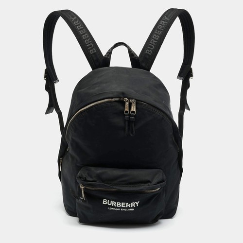 Zaino burberry nero - nero, in