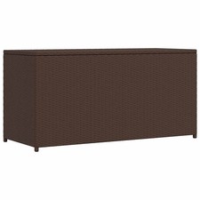 Cassapanca polirattan nero - cassapanca,