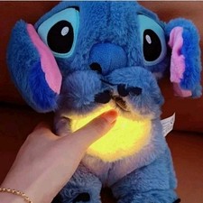Stitch Peluche Respira Notturno Musica Luci Migliorare Sonno Bambini