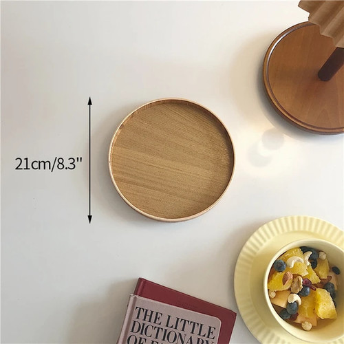 Tondo legno vassoio - legno, snack