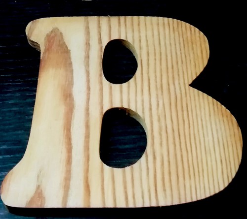 Lettere alfabeto legno - in,