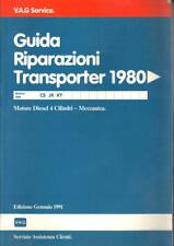 Manuale VW Transporter T3 dal 1980 Diesel CS JX KY MECCANICA RIPARAZIONE