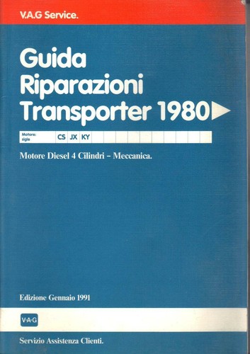Manuale transporter dal - vw,