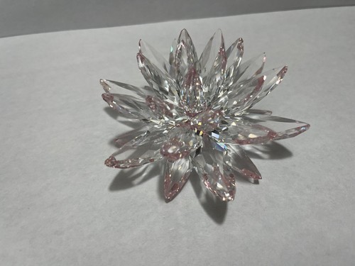 Swarovski fiore ninfea rosa