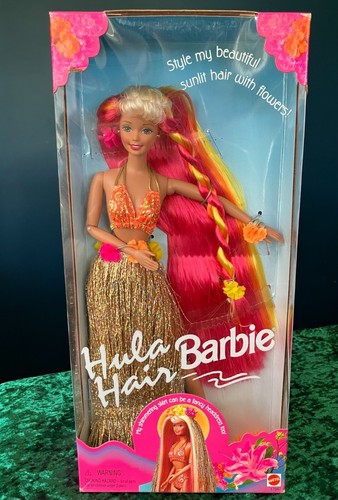 Barbie hula hair - hula, hair,
