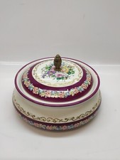 Centro Tavola ciotola con coperchio ACF decor de paris vintage Porta Bonbon 