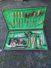 SET SERIE  SGORBIE SGORBIA PER TORNIO LEGNO SCALPELLI Vintage Legno TORNITURA