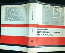 Intellettuali italiani del - intellettuali, xx