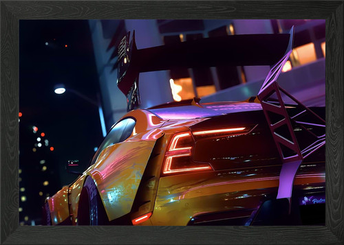 Need for speed heat framed - speed,