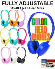 Cuffie per Aula Studenti con Jack da 3,5 mm - On-Ear, Durevoli e Comode 