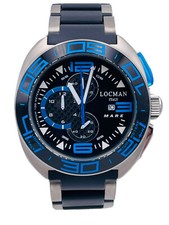 Orologio Locman Mare Titanio 47mm 138KBLTK/690 Crono Wr100m Scontatissimo Nuovo