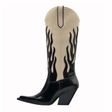 Stivali donna a punta tacco