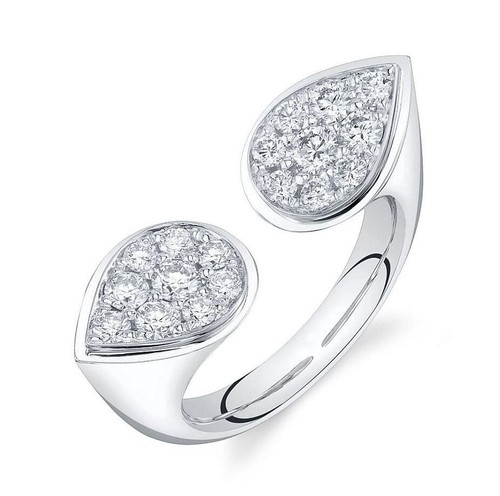 14k oro bianco diamanti - oro, e