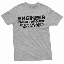 T-shirt uomo ingegnere regali