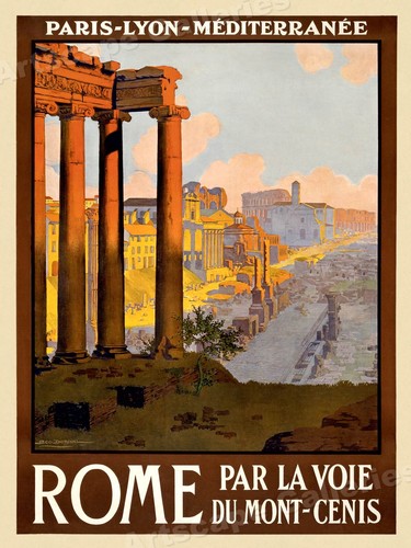 Poster viaggio italiano - poster,