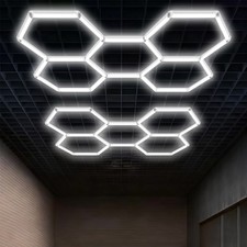 10x Hexagon LED Lampe
