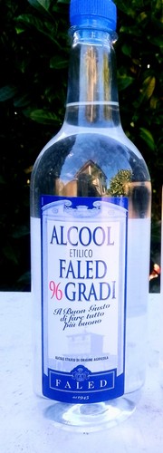 Bottiglia litro alcool - alcool, faled