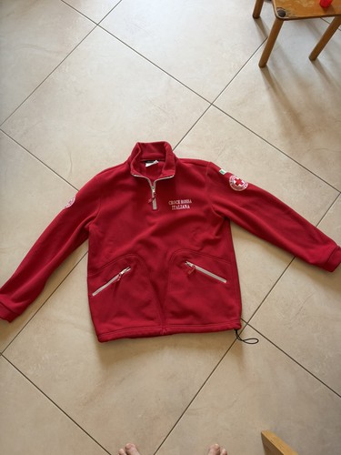 Felpa con zip croce - felpa,