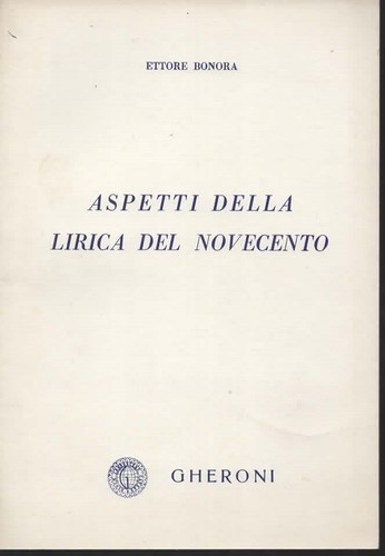 Libro bonora aspetti - bonora,