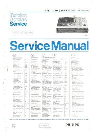 Servizio manuale istruzioni - servizio, di