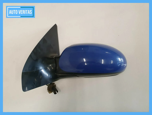 Specchio esterno azzurro