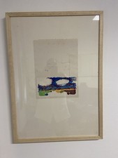 Mario Schifano carta con busta