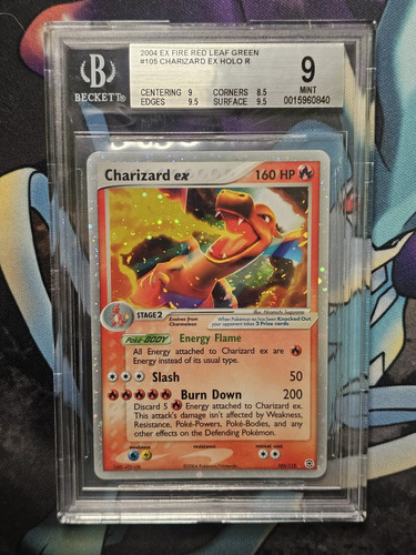 Charizard 105 112 - ex, beckett