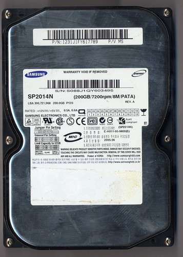 Hard disk ide 200 - 200, gb