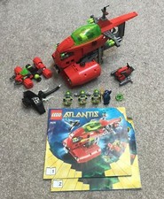 LEGO Atlantis: Portatore di Nettuno (8075) Completo al 100%. Senza scatola o adesivi.