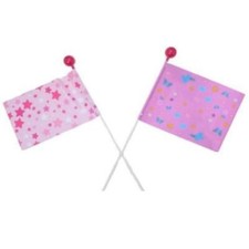 8x Bicicletta Bandiera