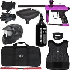 NUOVO Kingman Spyder Xtra Level 2 Protector Paintball Kit - Piccolo/Medio - Viola