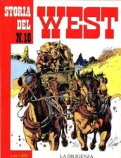 FUMETTO Storia del west 18 La diligenza Edizione Cepim 1985