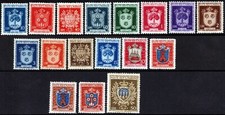 San marino 1945 stemmi - san,