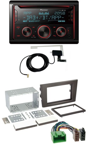 Pioneer 2din mp3 dab - usb, cd