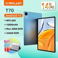 Teclast T70 14 pollici Android 15 20+256 GB 10000 mAh 18 W 4G LTE + tablet GPS Wi-Fi 