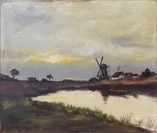 Quadro a Olio Nord Germania