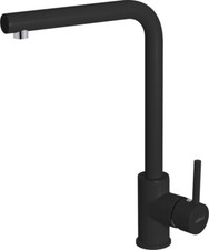 Rubinetto Miscelatore Girevole Cucina Lavello Nero Elleci Keratek Trail MKKTRA86