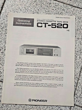 PIONEER CT 520 Stereo Cassette