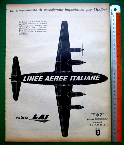 Pubblicità lai linee aeree - pubblicità,