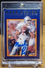 Scheda autografa MARK RYPIEN