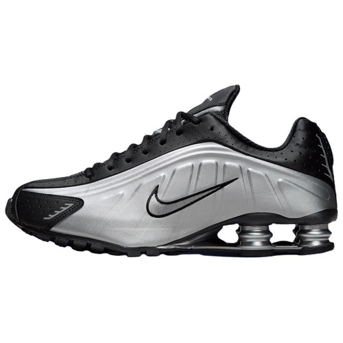 Nike shox metallic silver - r4, 'metallic