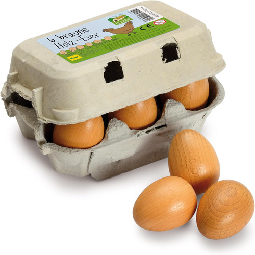 Brown eggs - -,