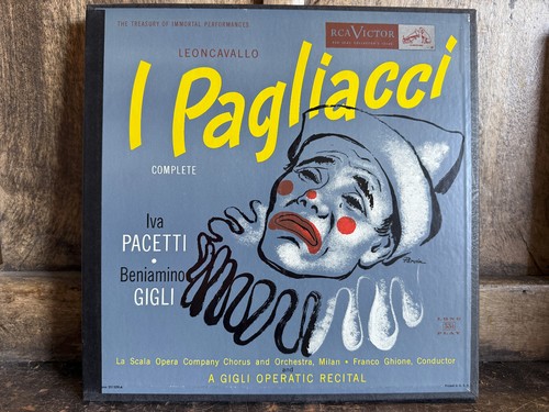 Pagliacci leoncavallo vinyl - leoncavallo,