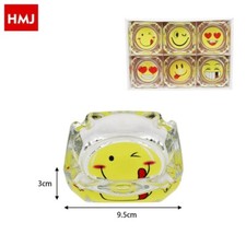 x Set 6 Pezzi Posacenere Porta