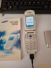 Samsung SGH 5500 funzionante con caricabatterie batteria supplementare e manuale
