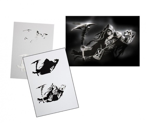 109 reaper stencil - ,