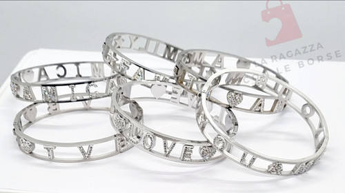 Bracciale donna con scritta - ,