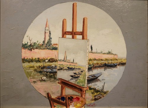 Giancarlo novello olio - novello, su